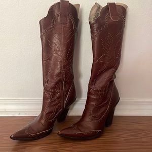 BCBG Cowboy Boots 7 1/2